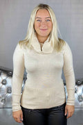 Dollie Pullover Dam Cream Melange Soyaconcept