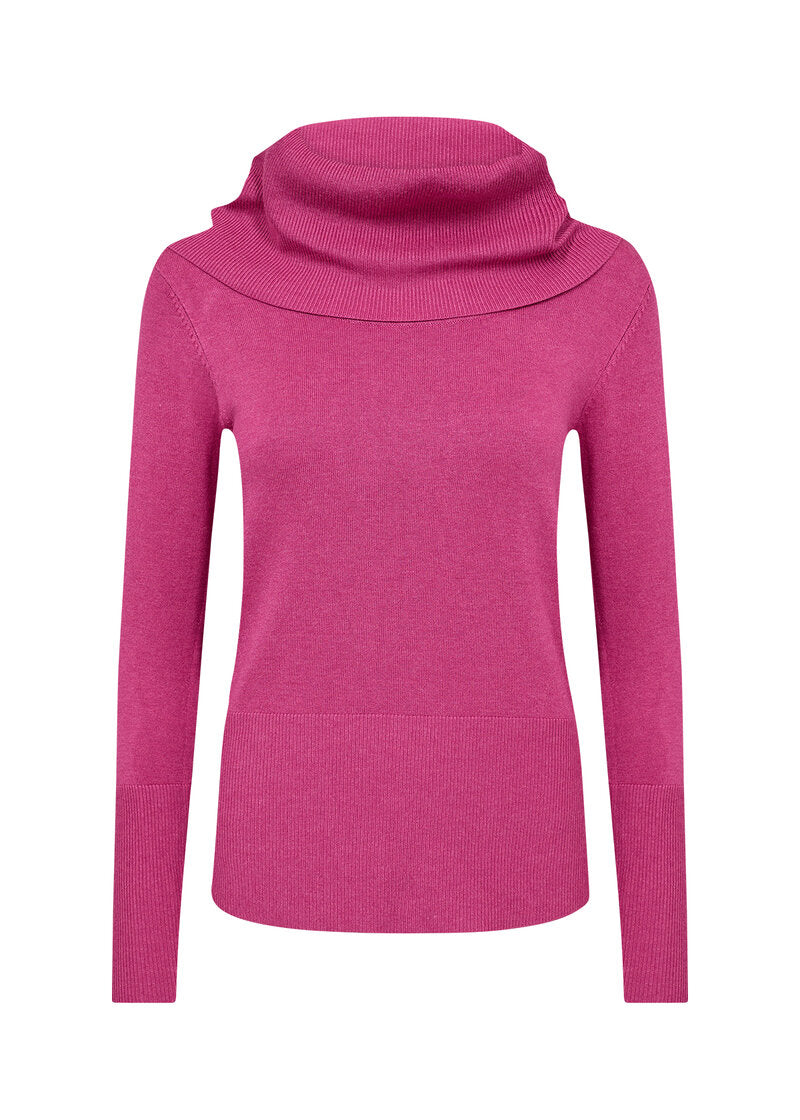 Dollie Pullover Dam Fuchsia Melange Soyaconcept