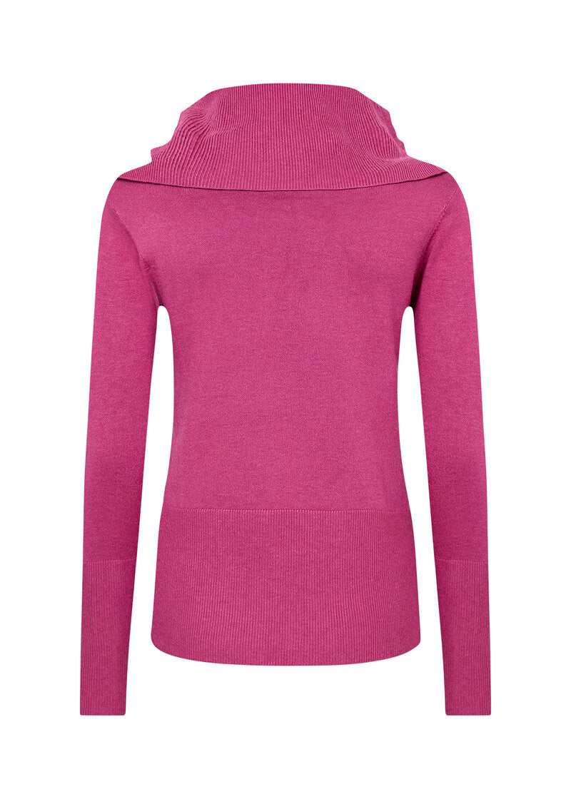 Dollie Pullover Dam Fuchsia Melange Soyaconcept