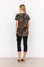 Emine 1 Blouse Women Black Combi Soyaconcept