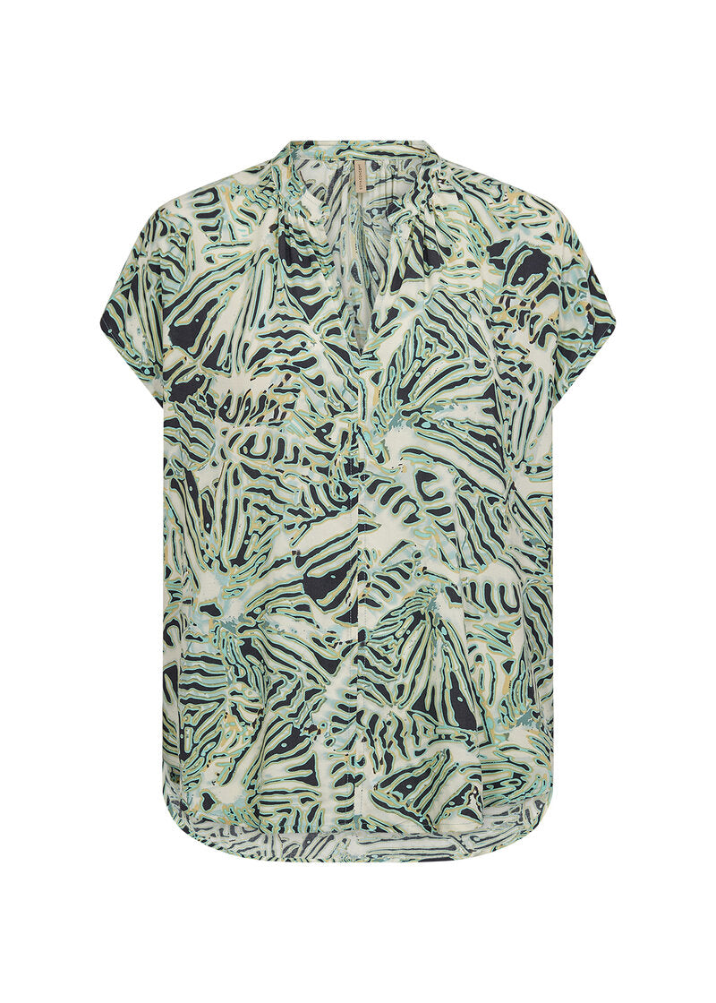 Soyaconcept Women's Blouse Aqua