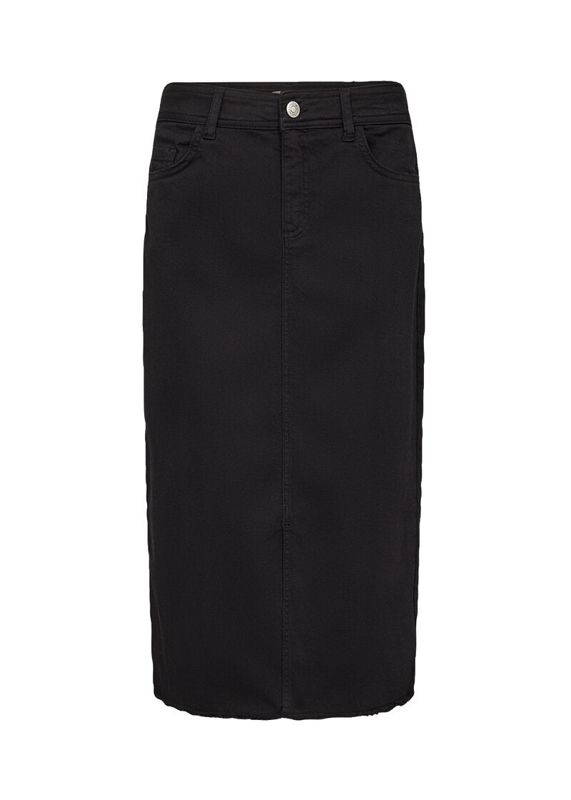 Erna 22 Denim Skirt Women Black Soyaconcept