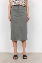 Erna 22 Denim Skirt Women Misty Soyaconcept