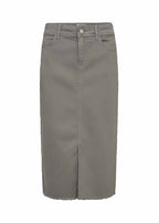 Erna 22 Denim Skirt Women Misty Soyaconcept
