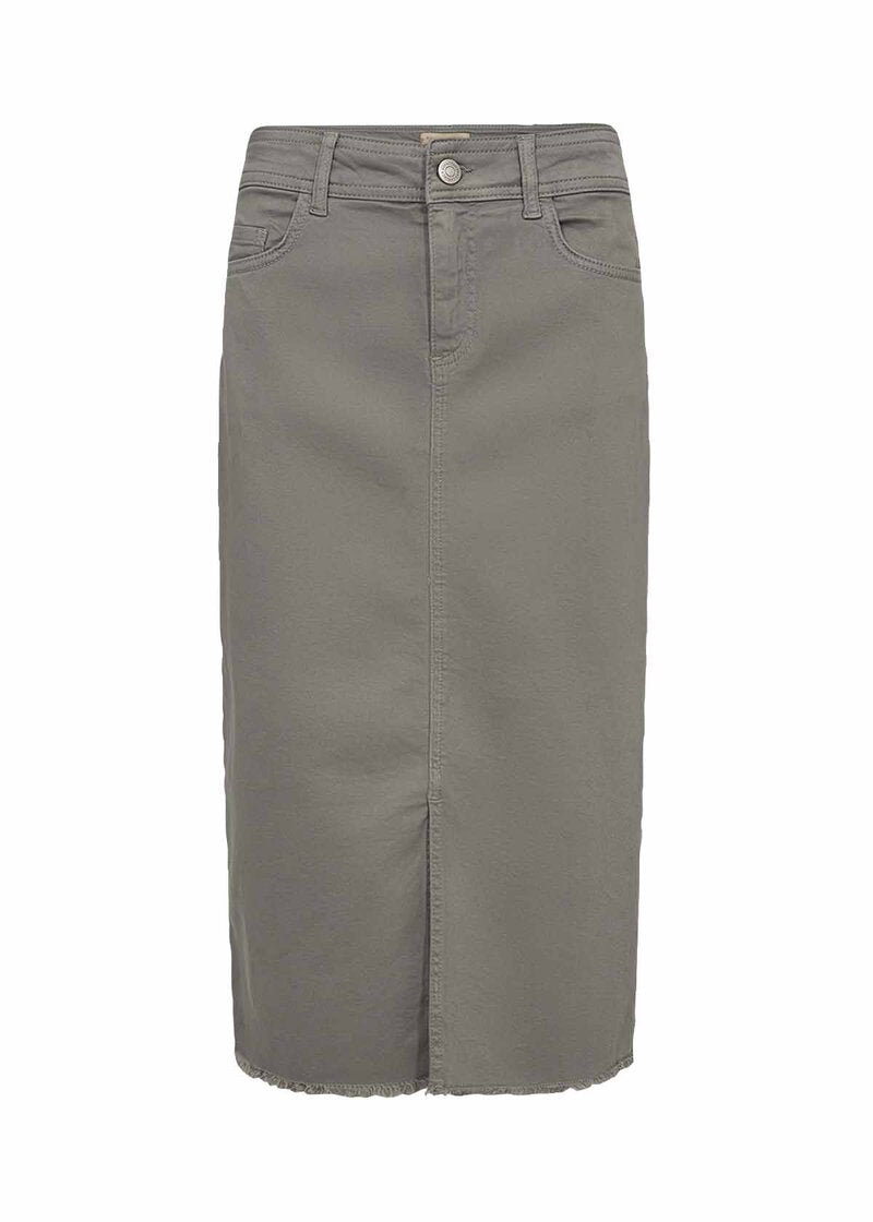 Erna 22 Denim Skirt Women Misty Soyaconcept