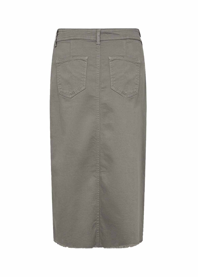 Erna 22 Denim Skirt Women Misty Soyaconcept