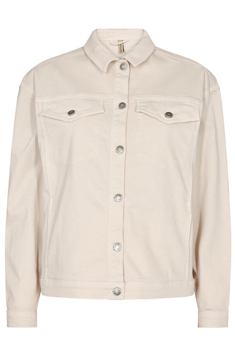 Erna Denim Jacket Sand Women Soyaconcept