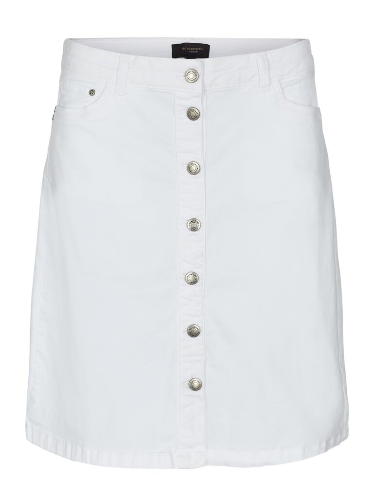 Erna Kjol Dress White - Soyaconcept