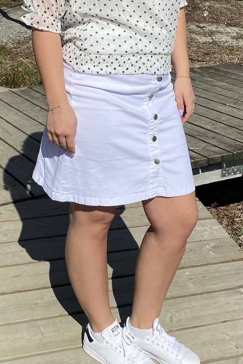 Erna Kjol Dress White - Soyaconcept
