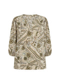 Fantana Blus Dam Olive Combi Soyaconcept