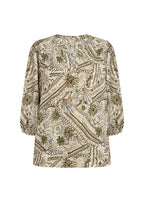Fantana Blouse Women Olive Combi Soyaconcept