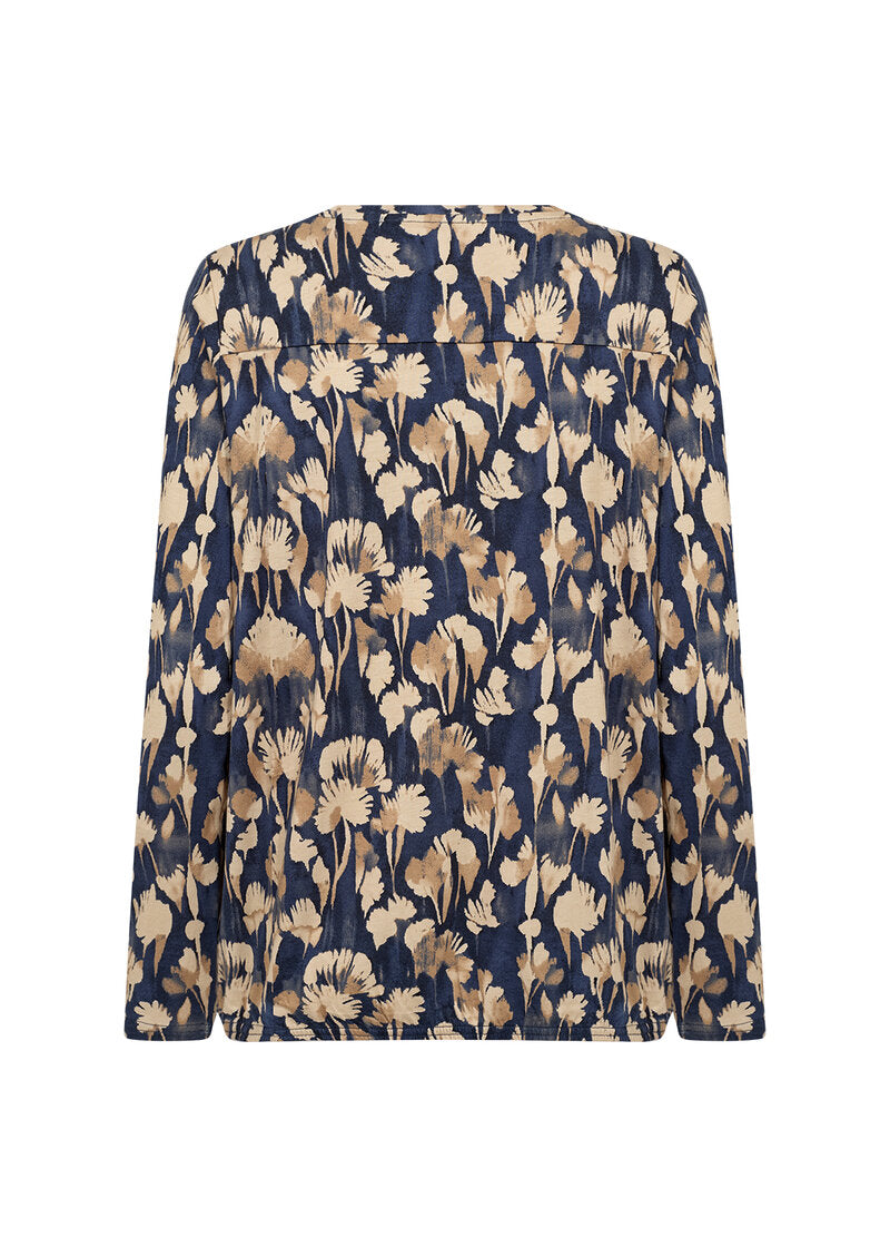 Felicity 525 Top Women Navy Blazer Combi Soyaconcept