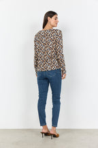 Felicity 527 Topp Dam Navy Blazer Combi Soyaconcept