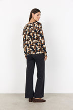 Felicity 529 Top Women Black Combi Soyaconcept