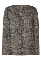 Soyaconcept Felicity Top Women Dusk Green Patterned - Soyaconcept