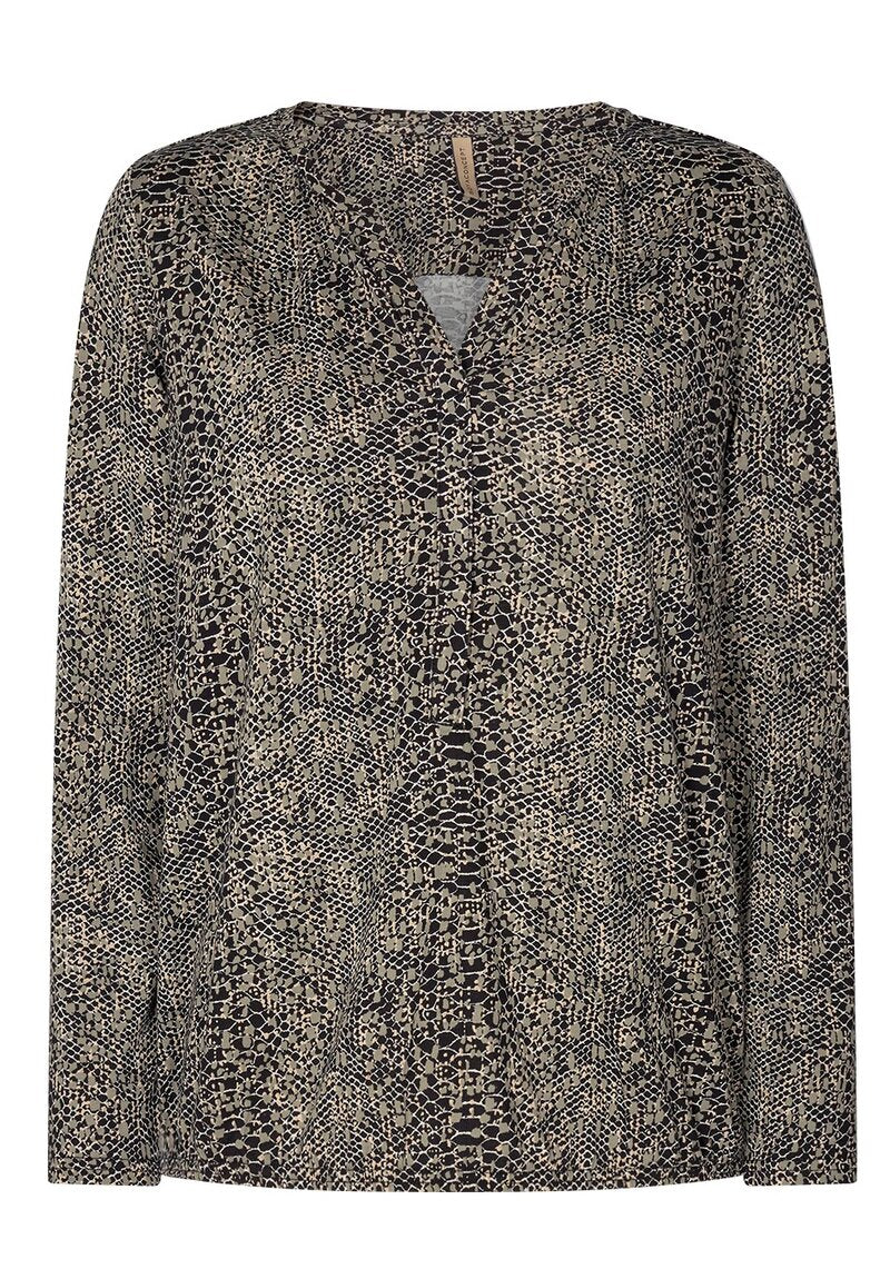 Soyaconcept Felicity Top Women Dusk Green Patterned - Soyaconcept