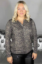 Soyaconcept Felicity Top Women Dusk Green Patterned - Soyaconcept