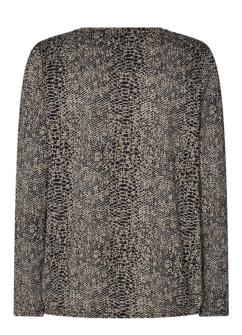 Soyaconcept Felicity Top Women Dusk Green Patterned - Soyaconcept