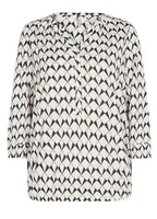 Felicity Topp Women's Patterned Blue - Soyaconcept