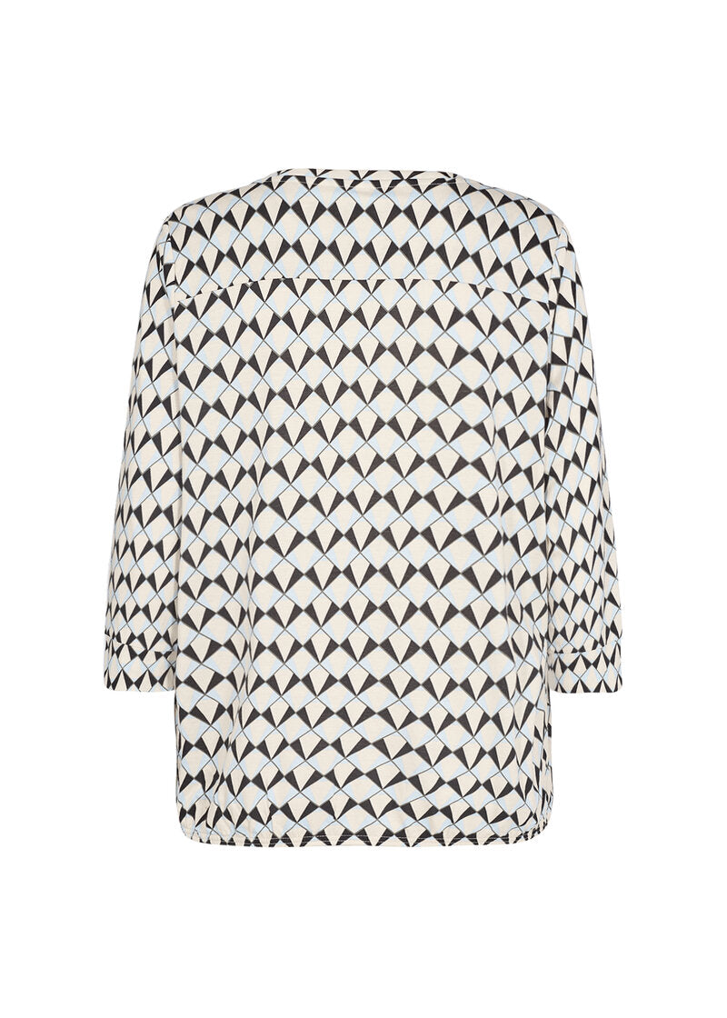Felicity Topp Women's Patterned Blue - Soyaconcept