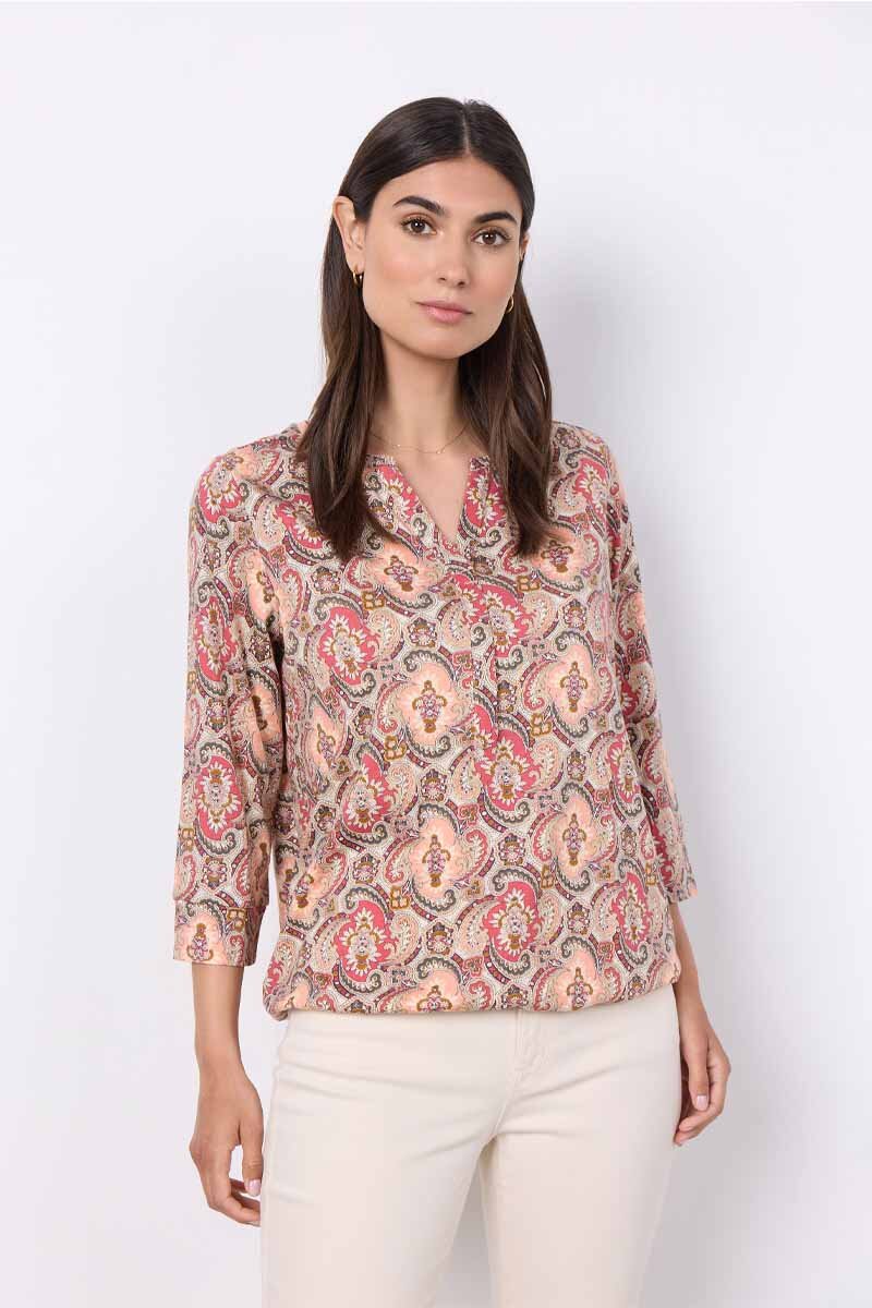 Felicity Topp Dam Paisley Berry Combi Soyaconcept