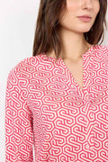 Felicity Top Women Diamond Fuchsia Combi Soyaconcept