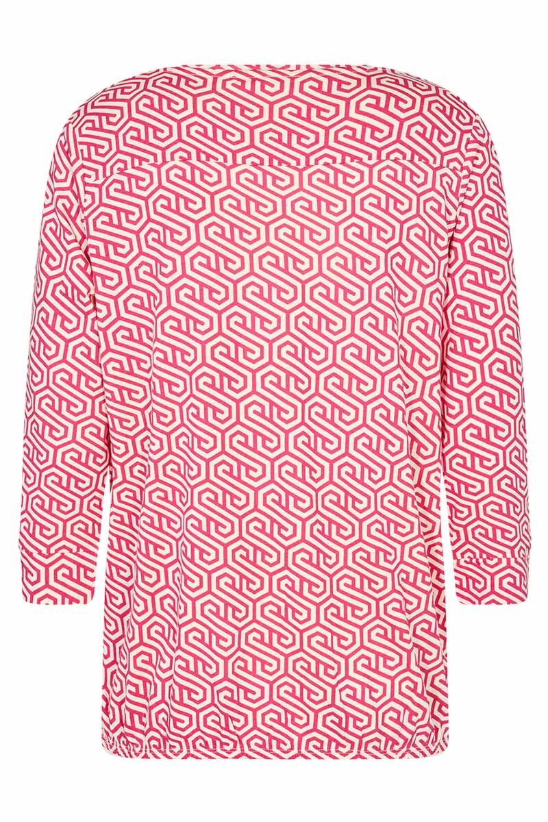 Felicity Top Women Diamond Fuchsia Combi Soyaconcept