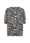 Fionia 9 Top Women Black Combi Soyaconcept