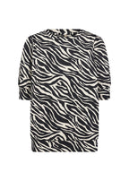 Fionia 9 Top Women Black Combi Soyaconcept