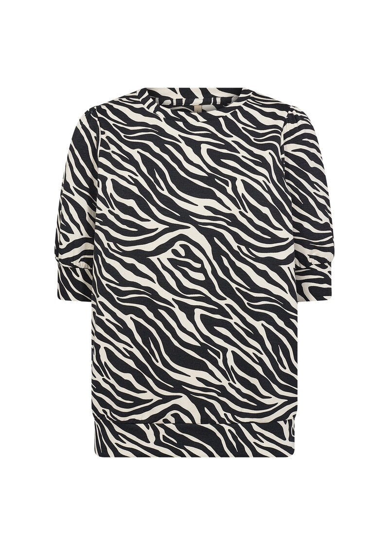 Fionia 9 Top Women Black Combi Soyaconcept
