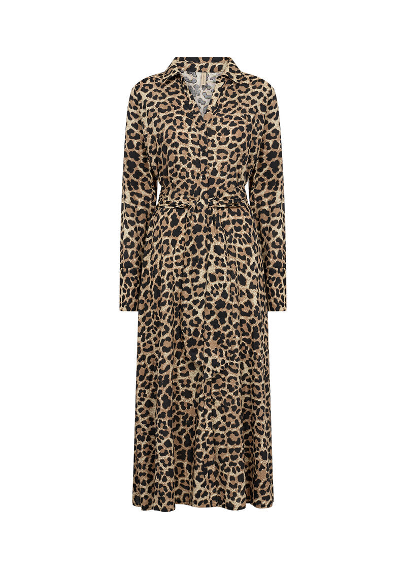 Flavia 2 Dress Women Black Combi Soyaconcept
