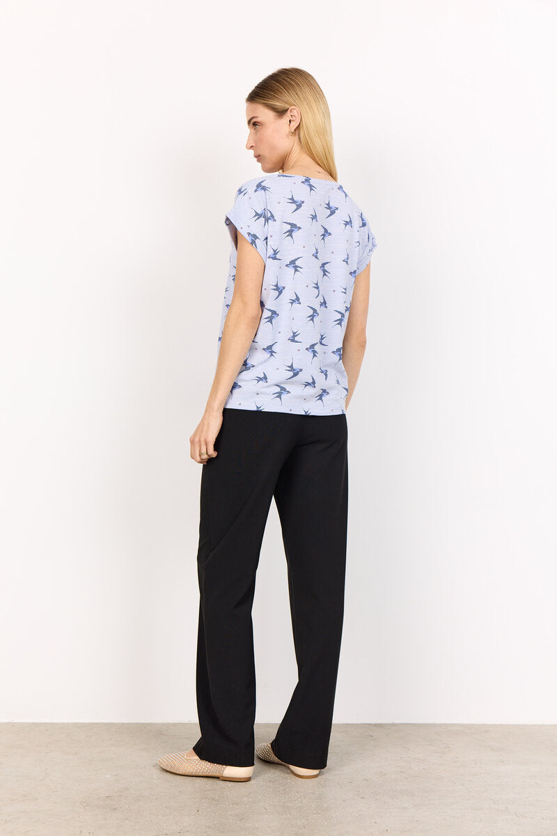 Galina 62 T-Shirt Women Hydrangea Combi Soyaconcept