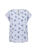 Galina 62 T-Shirt Women Hydrangea Combi Soyaconcept