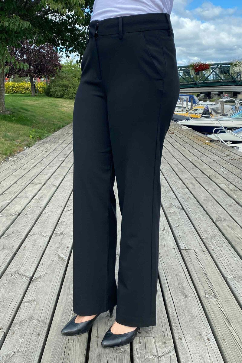 Nanni Wide Pant Women Black Freequent
