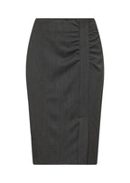 Honey Skirt Women Dark Grey Melange Soyaconcept