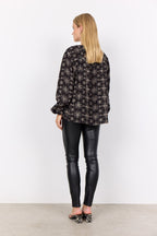 Iane Blus Dam Black Combi Soyaconcept