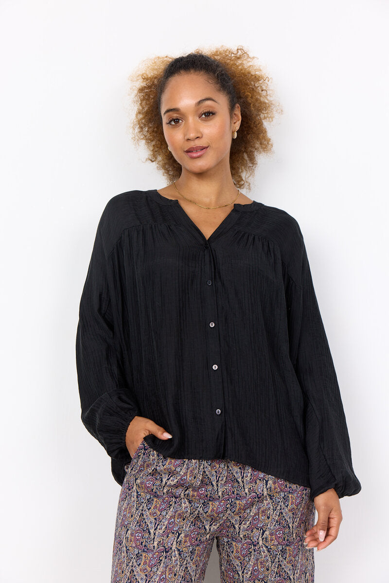 Iben Blouse Women Black Soyaconcept