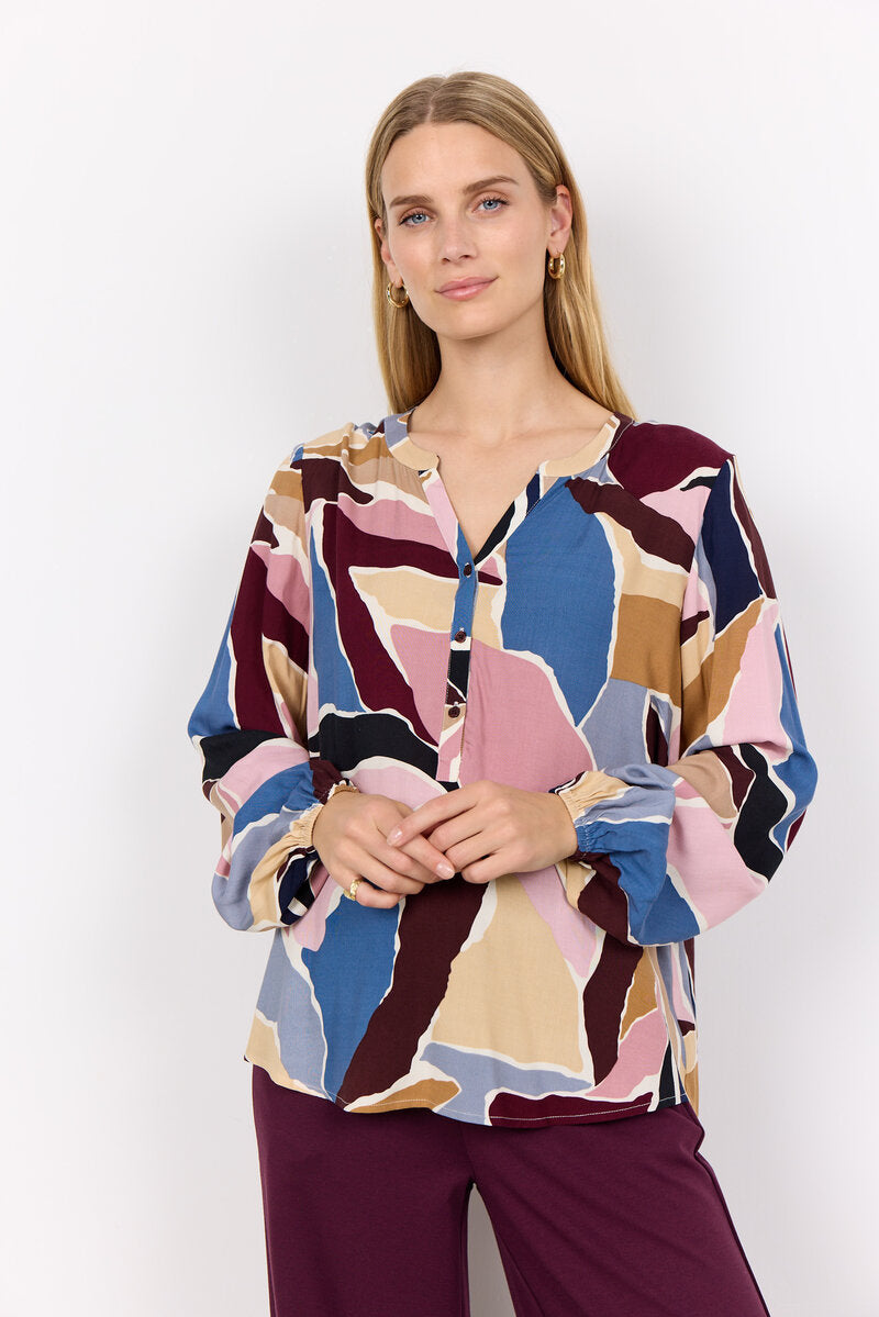 Ilana Blus Dam Wine Combi Soyaconcept