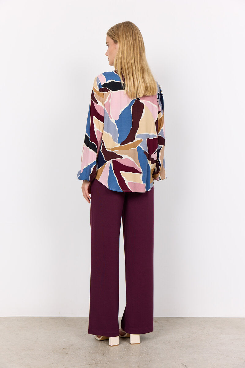Ilana Blus Dam Wine Combi Soyaconcept