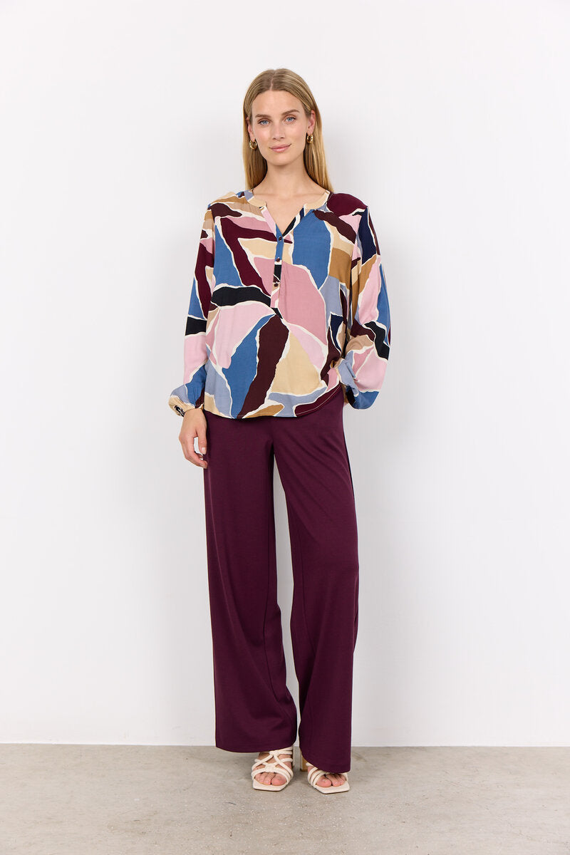 Ilana Blus Dam Wine Combi Soyaconcept