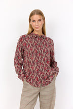 Ilya 2 Shirt Women Red Soyaconcept