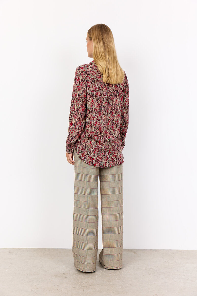 Ilya 2 Shirt Women Red Soyaconcept