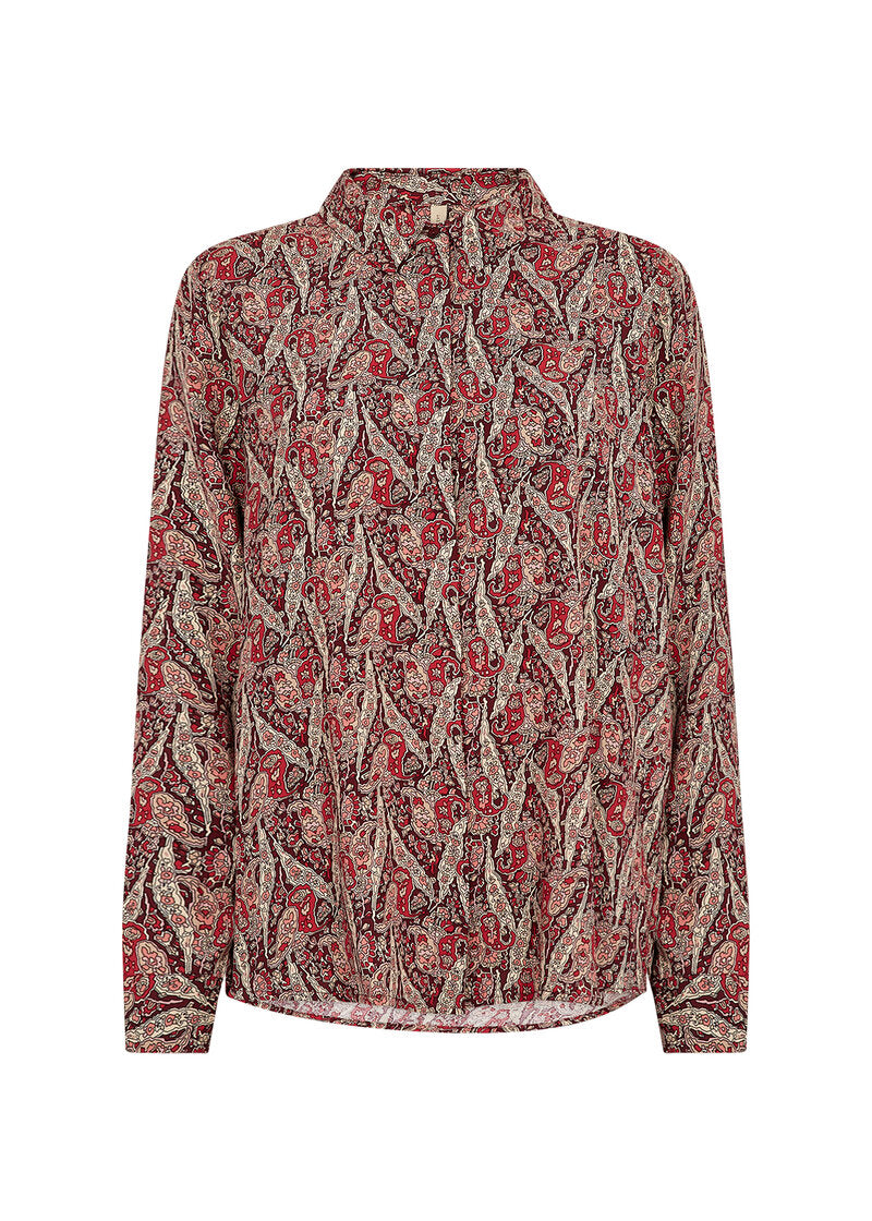 Ilya 2 Shirt Women Red Soyaconcept