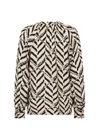Inarose Blus Dam Black Combi Soyaconcept
