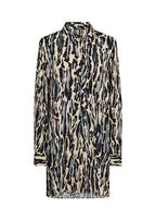 Iona Tunic Women's Blue Iris Combi Soyaconcept