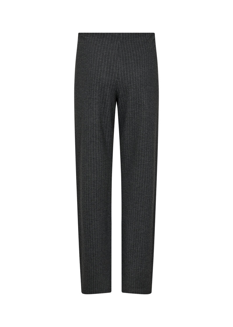 Iva Byxa Dam Dark Grey Melange Combi Soyaconcept