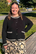 Julia Cardigan Women Black Combi Soyaconcept