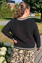 Julia Cardigan Women Black Combi Soyaconcept