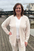 Kanita 13 Cardigan Women Cream Melange Soyaconcept