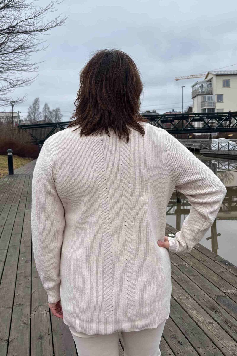 Kanita 13 Cardigan Dam Cream Melange Soyaconcept
